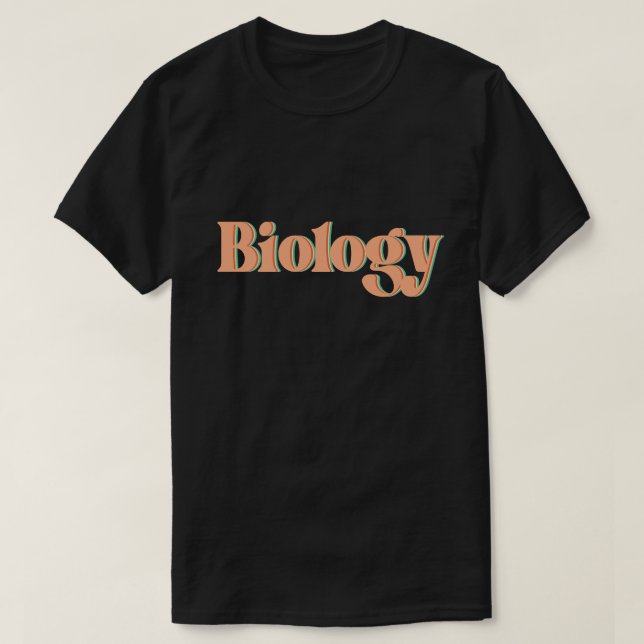 Biologilärare Student första skoldagen T Shirt (Design framsida)