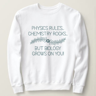 Biologin växer på dig t shirt