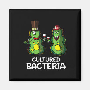 Biologiodling bakterier lustig student-vetenskap magnet
