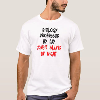 Biologiprofessor Zombie Sayer Tee Shirt