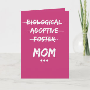 Biologisk, adoptiv, foster...Mamma Kort