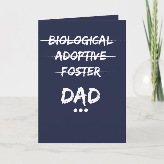 Biologisk, adoptiv, foster...Pappa Kort (Framsida)