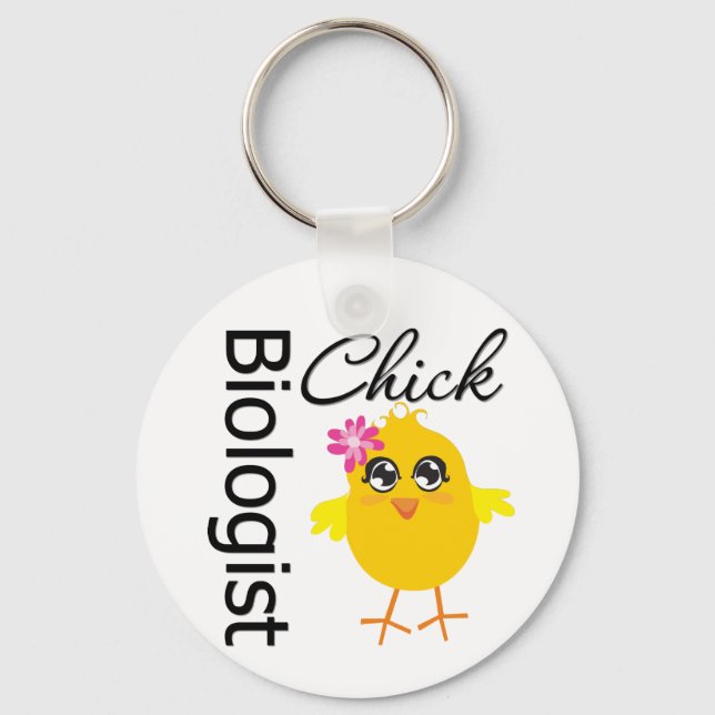 Biologisk Chick Nyckelring (Framsida)