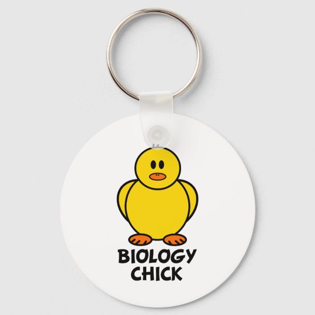 Biologisk Chick Nyckelring (Framsida)