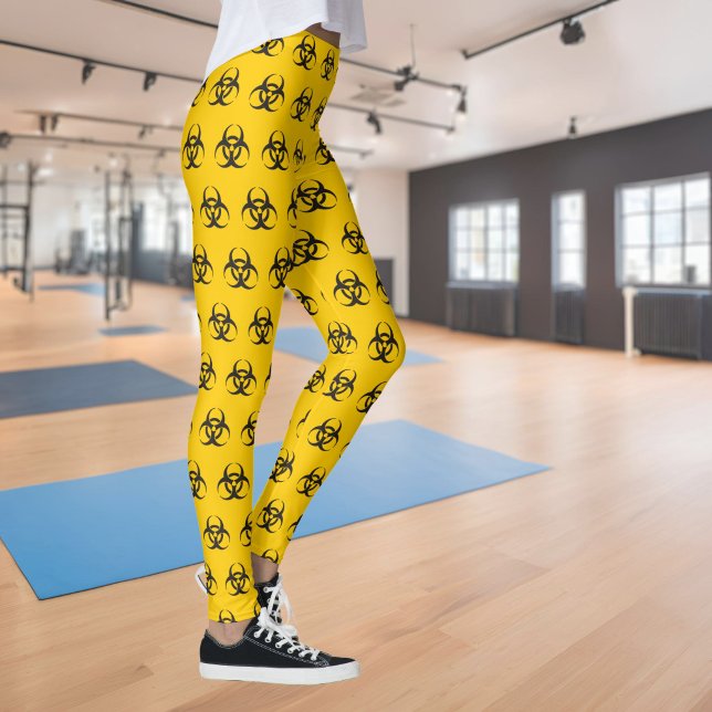 Biologisk fara-ikonmönster leggings (Skapare uppladdad)