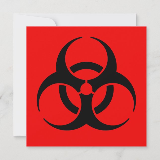 Biologisk fara-symbol (Framsida)