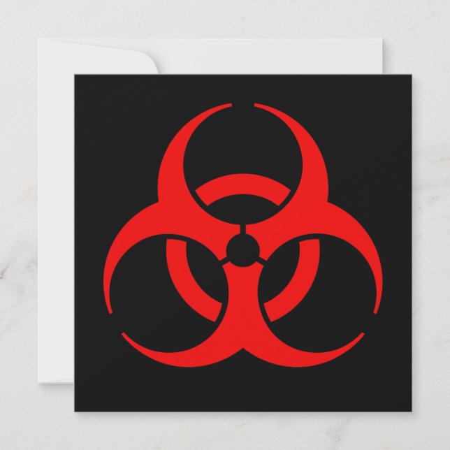 Biologisk fara-symbol (Framsida)