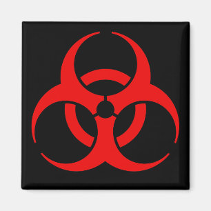 Biologisk fara-symbol magnet