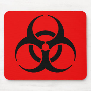 Biologisk fara-symbol musmatta