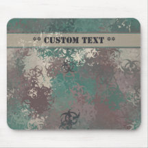 Biologisk fara Woodland Kamouflage Musmattor med a