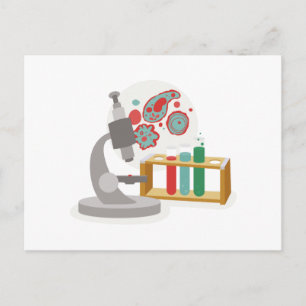 Biologisk vetenskap vykort