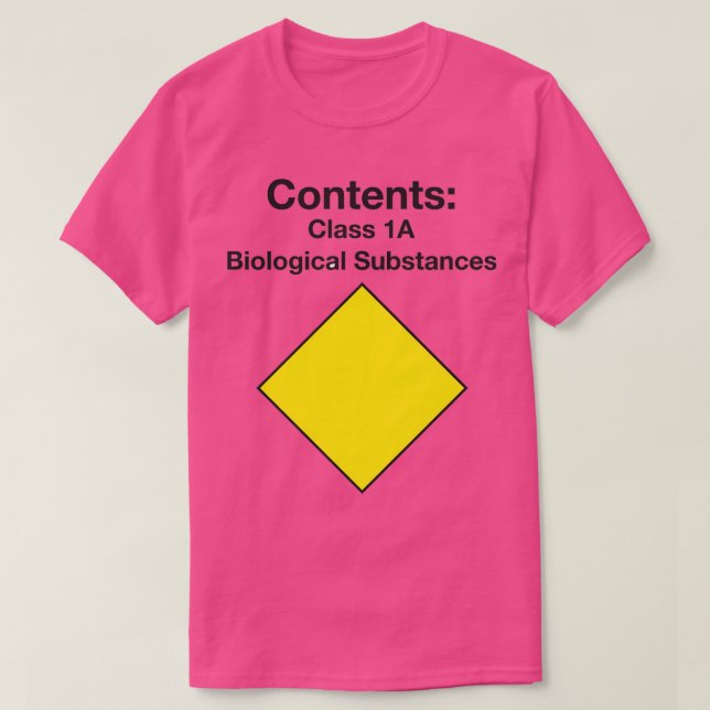 Biologiska ämnen t shirt (Design framsida)