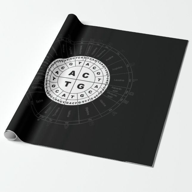Biologiska DNA-aminosyror till vetenskapsläraren s Presentpapper (Utrullad)