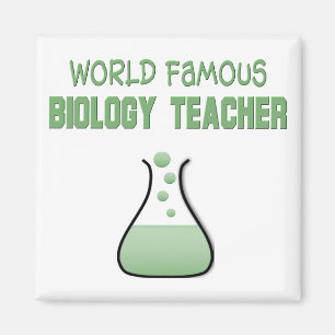 Biologiska lärarpresenter magnet