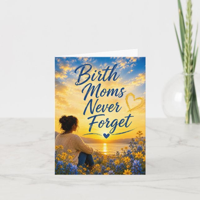 Biologiska mammor glömmer aldrig kort (Framsida)