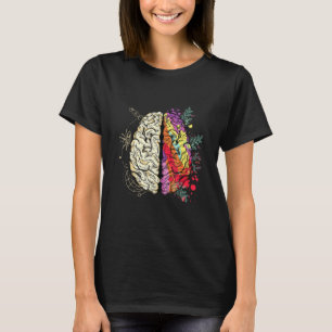 Biologiska Studenter för humant hjärnanatomi T Shirt