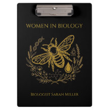 Biology Bee & Golden DNA Spiralhäfte