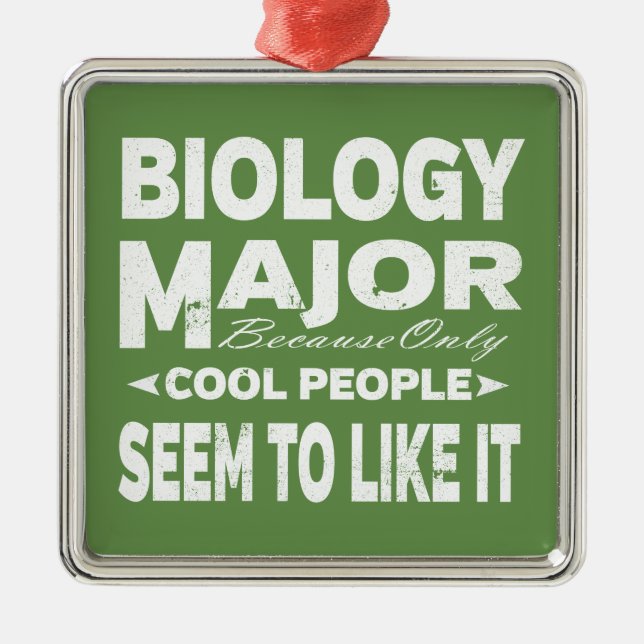 Biology College Major Only Coolas Personer gillar  Julgransprydnad Metall (Framsidan)