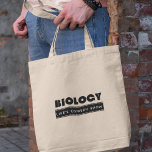 Biology Coola Science Biology Teacher Student Gift Tygkasse<br><div class="desc">"Biology - Life's Comedy" (Biologi - Livet's Comedy Show)" Upptäck skratt i vetenskapsvärlden med vår Biology Tote Bag - "Lies Comedy" (Biologiska Tote-blocket - Lifes komedi-show). Fira biologins vismiska underverk medan du bär med dig dina essentiella ämnen i stil. Den här fantastisk skapar nyfikenhet och humor. Perfekt för biologientusiaster, lärare...</div>