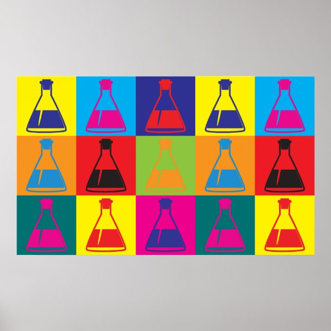 Biology Pop Art Poster (Framsidan)