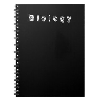 Biology Spiral Photo Notebook Anteckningsbok