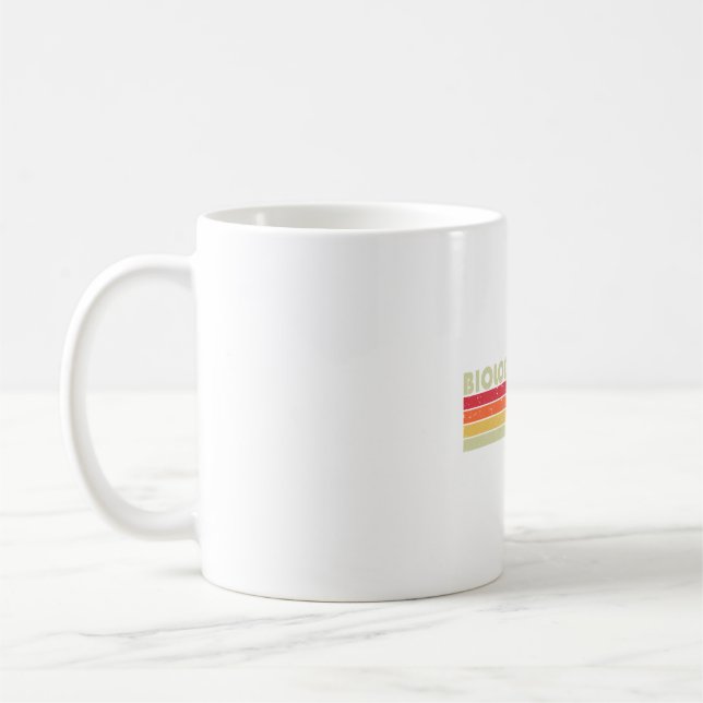 BIOLOGY TEACHER Funny Yrke Yrke Birthda Kaffemugg (Vänster)
