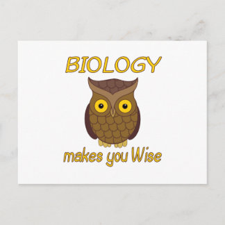 Biology Wise Vykort