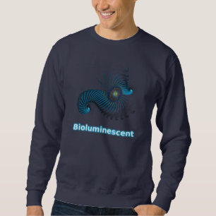 Bioluminescent Alien Sea Creator Långärmad Tröja