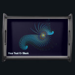 Bioluminiscens Alien Sea Life Frukostbricka<br><div class="desc">Det är en fraktal utplåning av utlänningars liv. Man vet aldrig vad som lurar i djupa,  mörk oceaner,  på denna planet eller någon annan. Vissa arter,  även om de är söta,  kan vara rovgiriga och locka till sig sin be genom användan bioluminescens. Anpassa genom att lägga till egen text.</div>