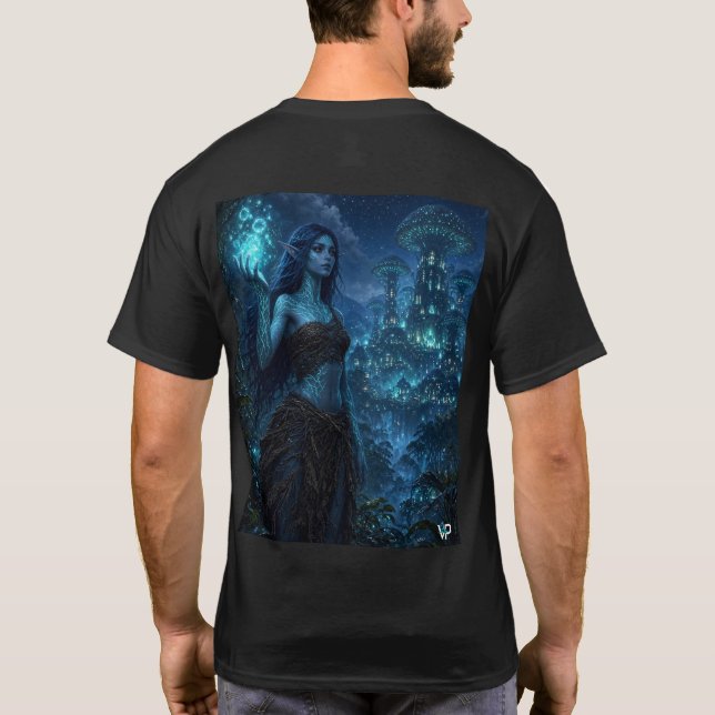 Bioluminiscent T Shirt (Baksida)