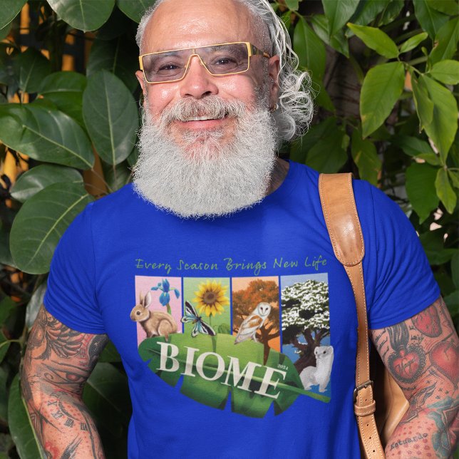 Biome Säsonger Herrtröja T Shirt (Skapare uppladdad)