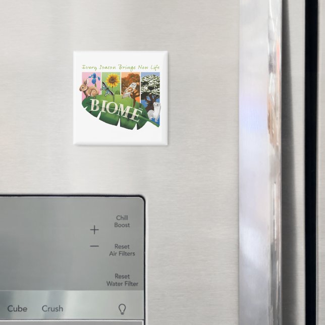 Biome Seasons Magnet (In Situ (Fridge))