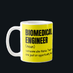 Biomedical Ingenjör Gift Idea Kaffemugg<br><div class="desc">Biomedicinska Ingenjör Gift Idea Tittar för den perfekt biomedicinska ingenjör presenttanken? I mugg kombineras humor,  koffein och pride för ingenjörsvetenskap i ett. En underbar studenten eller kontorsöverraskning för biomedicinska professioneller.</div>