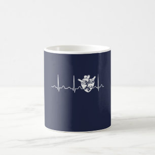 Biomedicalingenjörhjärtslag Kaffemugg