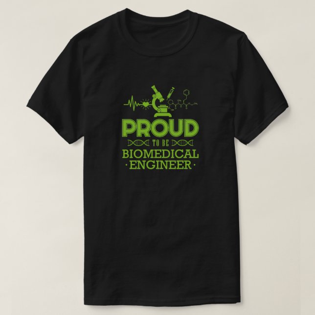 Biomedicinsk biologi Medicin T Shirt (Design framsida)