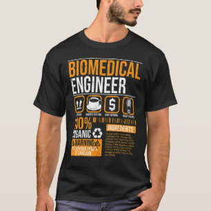 Biomedicinsk Ingenjör-faktabel, biomedicinsk ingen T Shirt