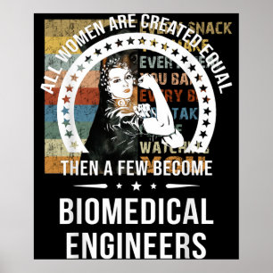 Biomedicinsk Ingenjör för kvinnor, biomedicinsk In Poster