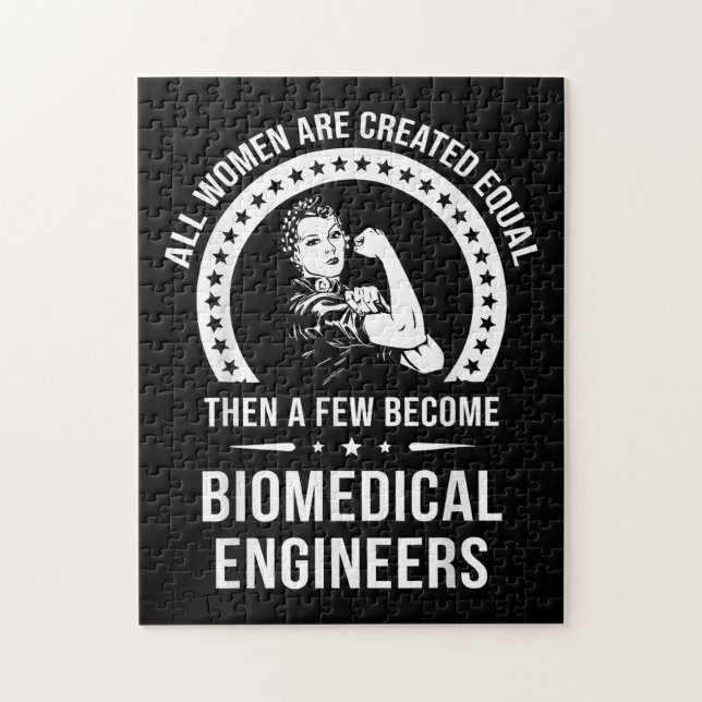Biomedicinsk Ingenjör för kvinnor, biomedicinsk In Pussel (Vertikal)