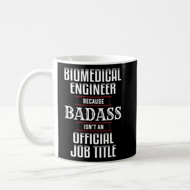 Biomedicinsk ingenjör Ingenjör Badass Kaffemugg (Vänster)