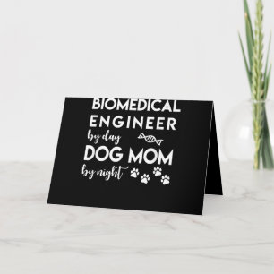 Biomedicinsk Ingenjör, Mamma Hund älskare Bio Inge Helgkort