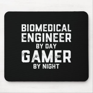Biomedicinsk ingenjör på dag Gamer på natt Bio Med Musmatta