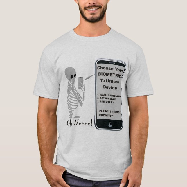 Biometric T-Shirt (Framsida)