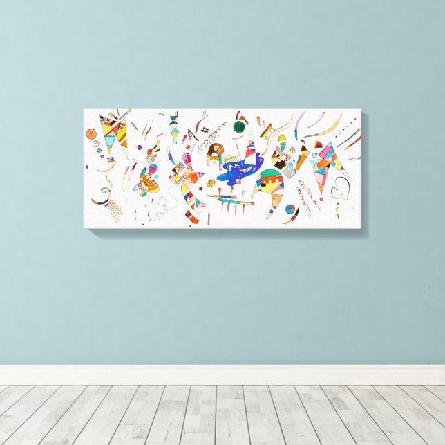 Biomorfisk geometri | Wassily Kandinsky | Canvastryck (Insitu (trägolv))