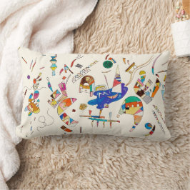 Biomorfisk geometri | Wassily Kandinsky | Lumbarkudde