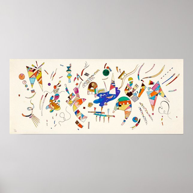 Biomorfisk geometri | Wassily Kandinsky | Poster (Framsidan)