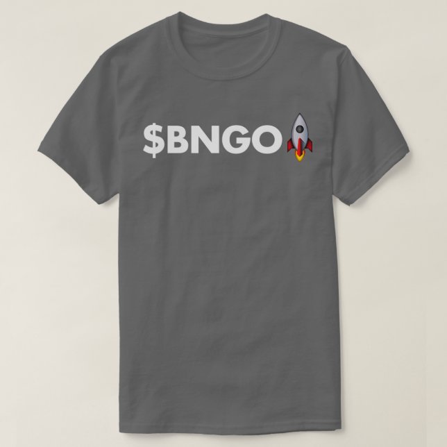 BioNano Genomics Lagrar BNGO till måne T Shirt (Design framsida)