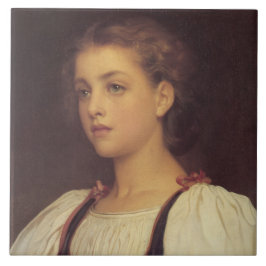 Biondina (av Frederic Leighton) Kakelplatta