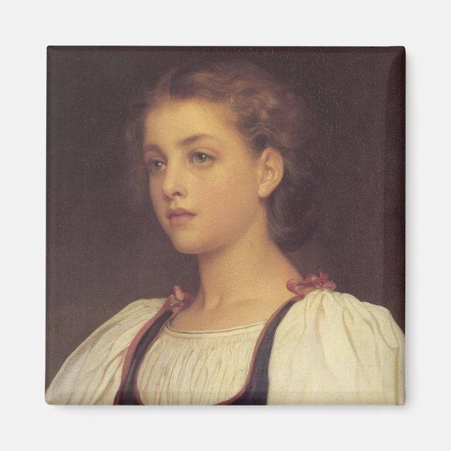 Biondina (av Frederic Leighton) Magnet (Framsidan)