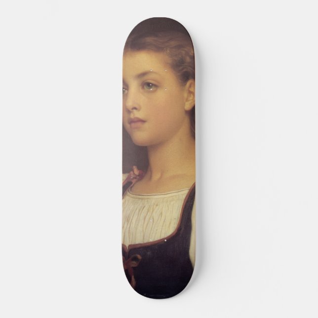 Biondina (av Frederic Leighton) Mini Skateboard Bräda 18,5 Cm (Framsida)