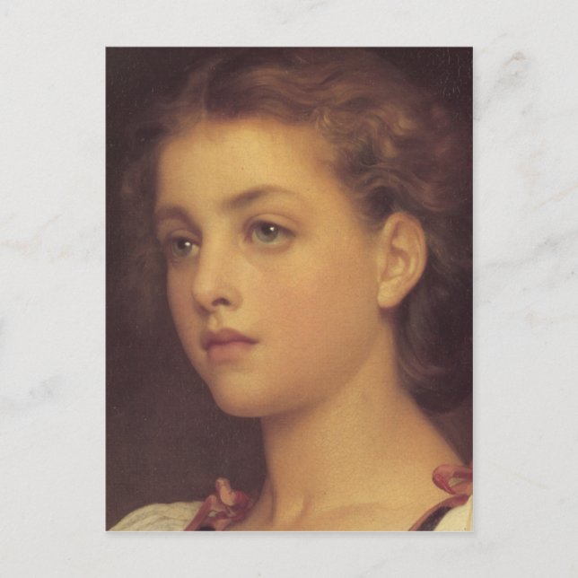 Biondina i detalj - Lord Frederick Leighton Vykort (Framsida)